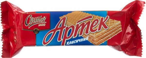 Вафлі Світоч Артек класичний 80 г 4823000916524 (4823000916524) 