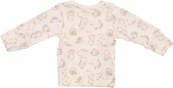 Льоля дитяча Фламінго 692-222 р.56 молочний із малюнком 