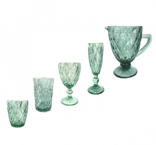 Стакан Бирюза 350 мл Helios 