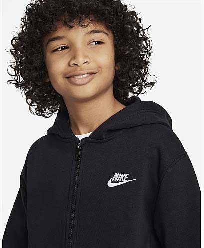 Спортивний костюм Nike K NSW CLUB FLC FZ TRACKSUIT FD3114-010 р.XL чорний