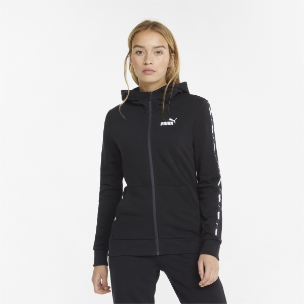 Джемпер Puma POWER Full-Zip Hoodie 84711901 р. XS чорний