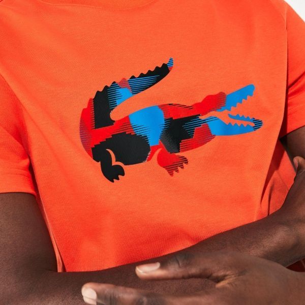 Футболка Lacoste TH84494FF 4 помаранчевий