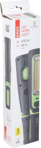 Ліхтар декоративний Emos P4532 зелений чорний 