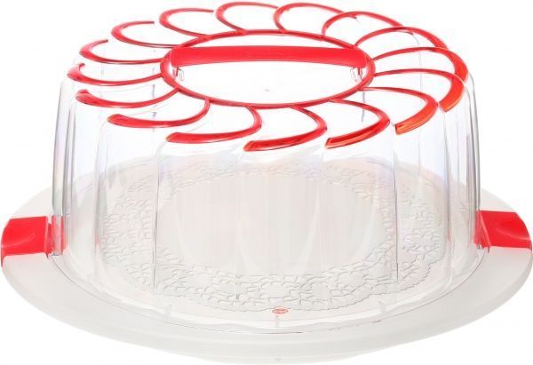 Контейнер для торта 28 см красный Snips