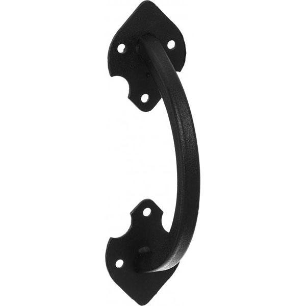 Ручка-скоба Лепесток черный