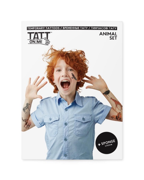 Тату тимчасове TATTon.me Animal Set
