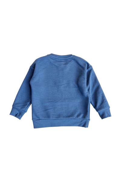 Реглан для мальчика Роза р.134 синий 221105 