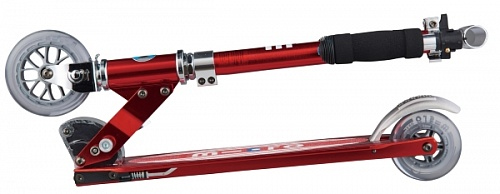 Самокат Micro Sprite red stripe темно-красный SA0178 