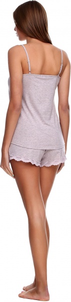 Піжама жіноча Levtam Ніжність р. XL рожевий 