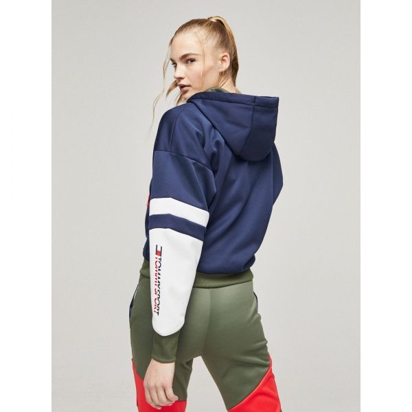Джемпер Tommy Hilfiger BLOCKED TERRY HOODY FULL ZIP S10S100366401 р. L синий