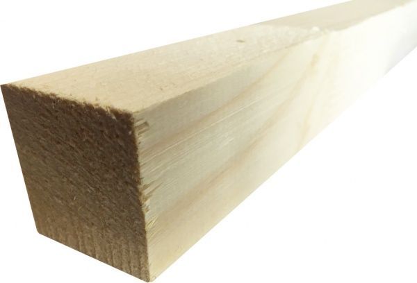 Брус ЦБМ Осмолода цільна конструкція 50х50х2000 мм смерека