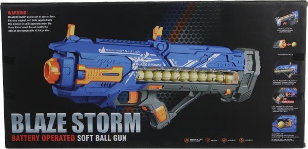 Игрушечное оружие Blaze Storm полуавтоматический бластер + 12 пуль ZC7073