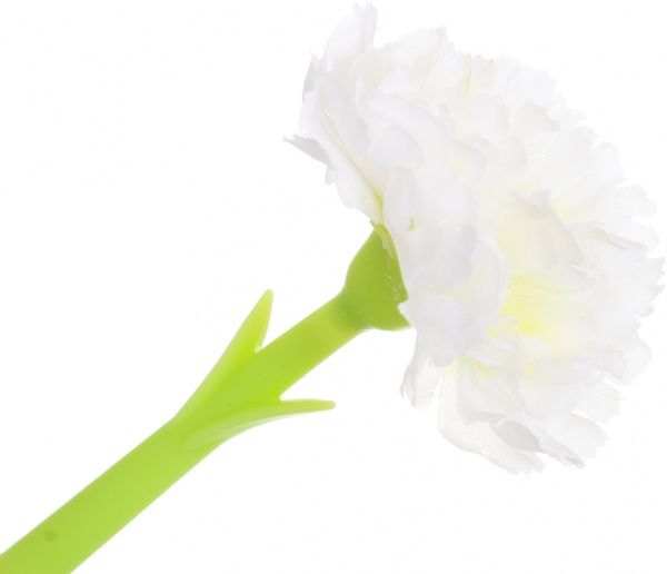 Ручка кулькова Біла гвоздика 