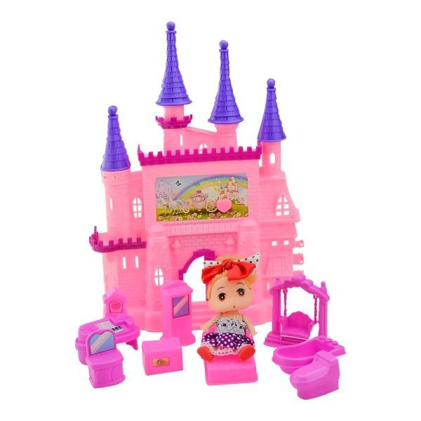 Игровой набор домик с куклой и аксессуарами 666-751X-1