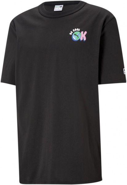 Футболка Puma Downtown Graphic Tee 53089901 S чорний