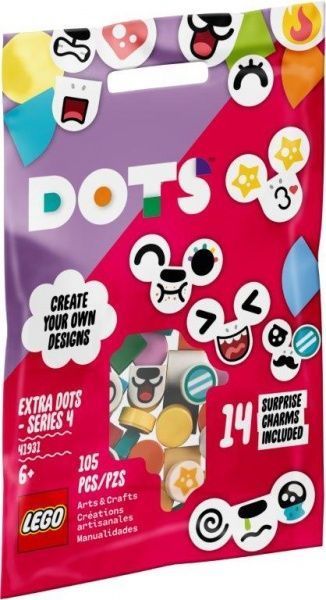Конструктор LEGO Dots Дополнительные элементы. Выпуск 4 41931