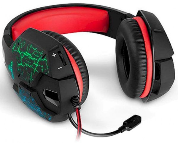 Гарнітура Real-el GDX-7750 black/red (EL124100048) 