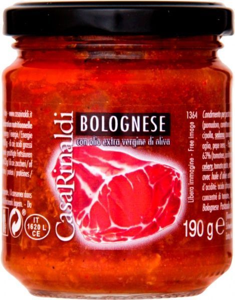 Томатный соус Casa Rinaldi Болоньезе 190 г (8006165371230)