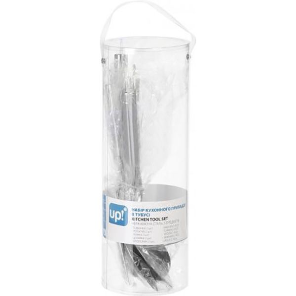 Набор кухонных принадлежностей 5 предметов в тубусе UP! (Underprice)