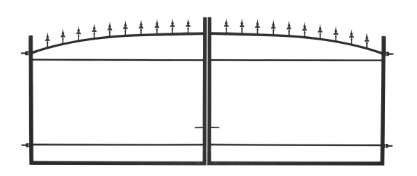 Каркас ворот Практик-2 3500х1900 мм
