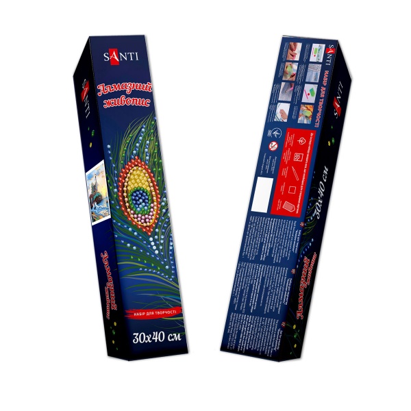 Картина стразами Будинок біля моря 30x40 см 954080 Santi 