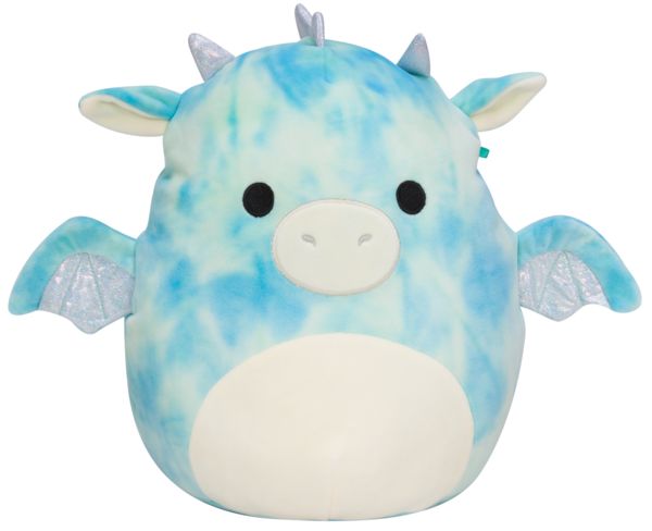 Мягкая игрушка SQUISHMALLOWS Небесный дракон Кейт 13 см голубой 6732733