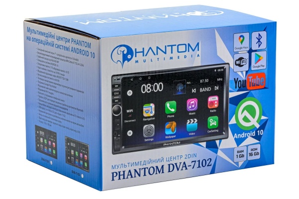 Автомагнітола Phantom DVA-7102 
