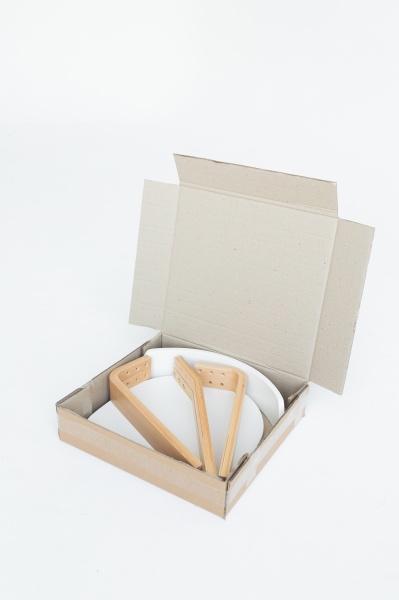 Стул Scandi Soft 800х480х440 мм бежевый / дуб