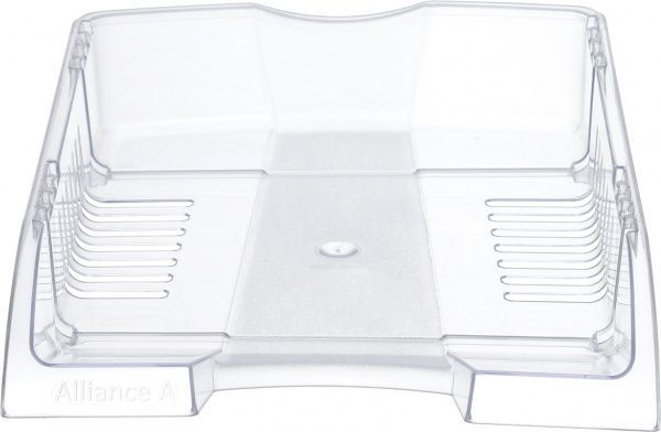 Лоток для бумаг ПС ЛГ-2 прозрачный