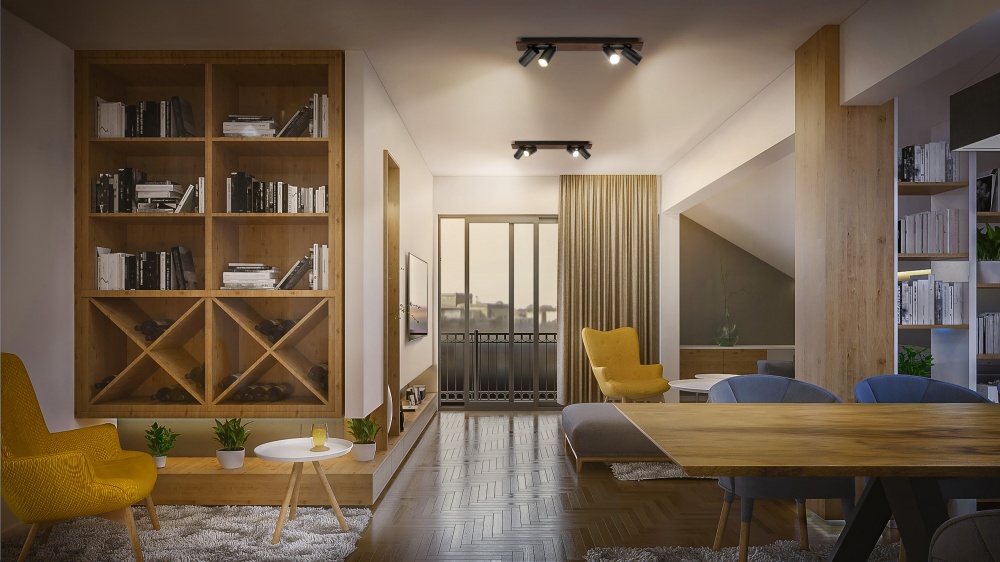 Спот Ledvance Mercury 4x3,4 Вт GU10 чорний