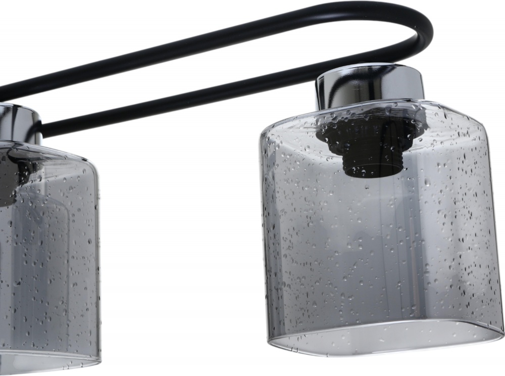 Люстра Sensio Orlean 6x40 Вт E27 черный хром LS-07380/6B-E2740W