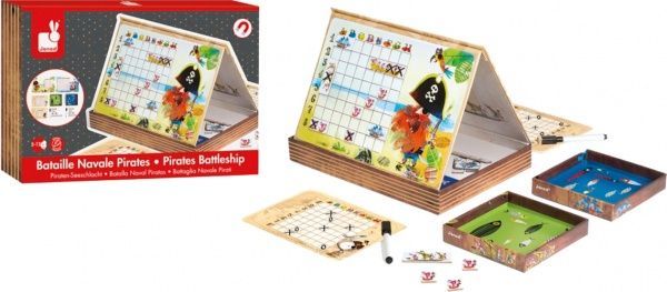 Игра настольная Janod Битва пиратов J02835