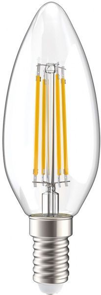 Лампа светодиодная IEK FIL C35 7 Вт E14 4000 К 220 В прозрачная 