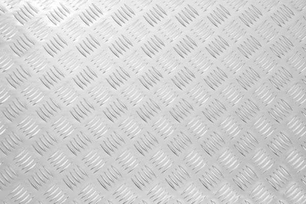 Лист алюміневий рифлений квинтет 2000x1000x1 мм 