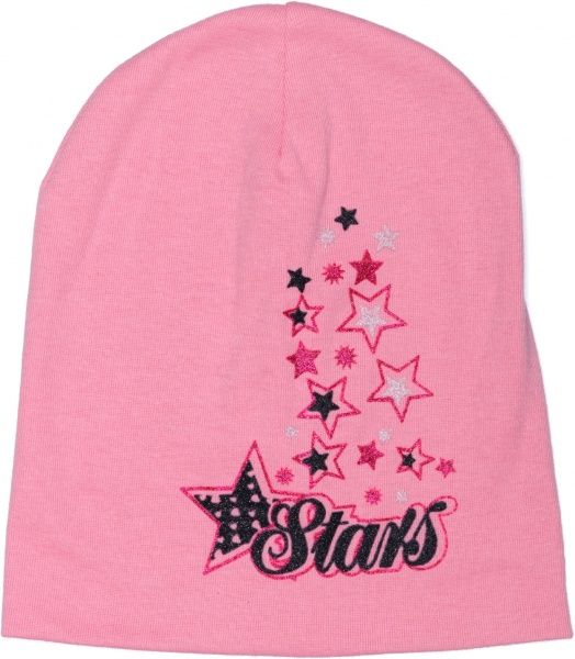 Шапочка дитяча для дівчинки Kraft 264-Т р.52-54 рожевий 