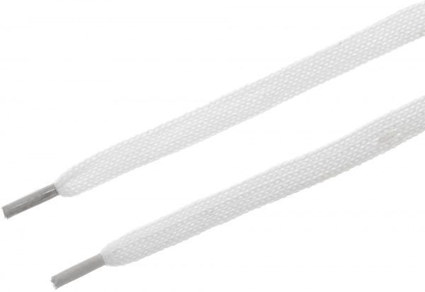 Шнурок  плоский 70 см 70 см білий