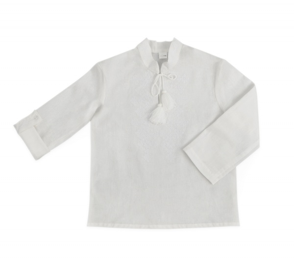 Вышиванка для мальчиков WP Merchandise р.128 белый FWPVNBWTEM23WT128 