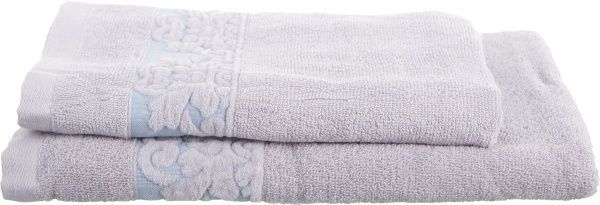 Набор полотенец Grace 2 шт серый Luna 