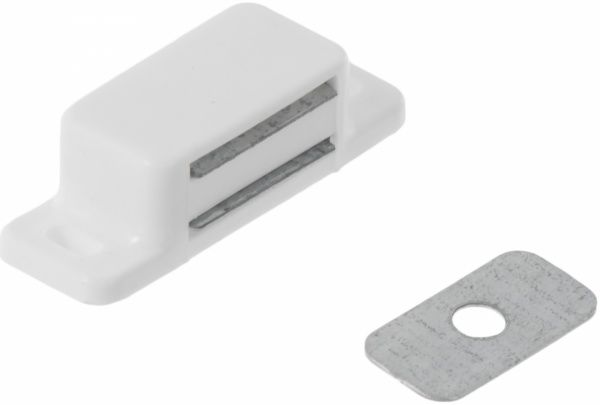 Магніт меблевий білий