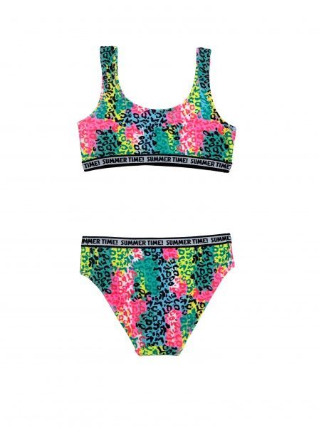 Купальник для дівчаток Conte-Kids E Wild р.158 /80 см зелений 