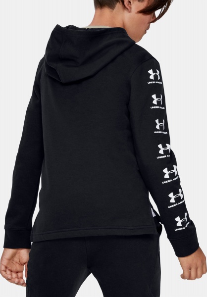 Джемпер Under Armour Rival Full Zip Hoody 1343277-001 р. XS чорний