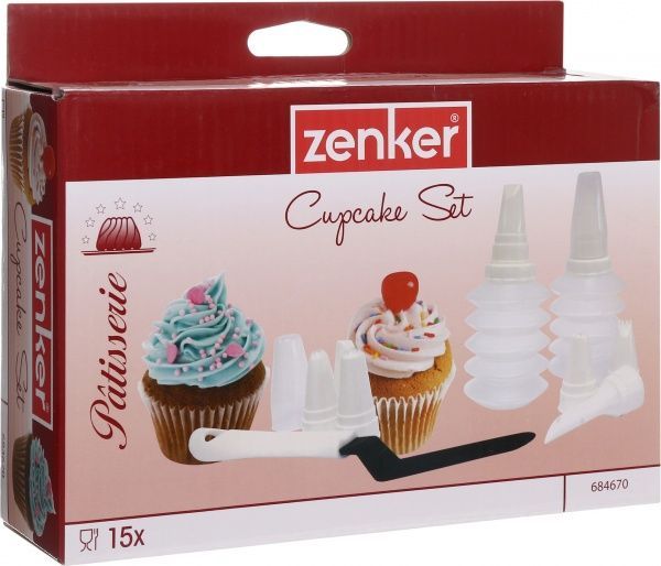 Набір для декорування тістечок 11 предметів 684670 Zenker
