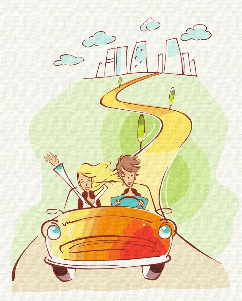 Картина за номерами Почуття. Подорож 10255-AC 30х38 см ArtCraft 