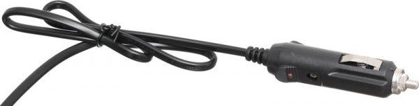 Накидка на сидіння з підігрівом чорна 84x43 см EL 100 579