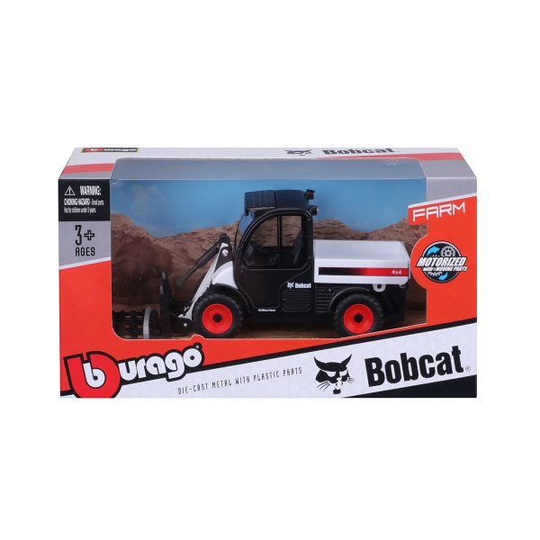 Автомодель Bburago Погрузчик Bobcat Toolcat 5600 1:32 18-31806