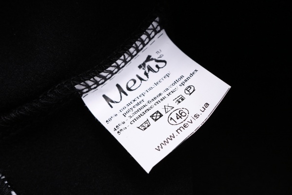 Лосины Mevis 4443 р.164 черный 