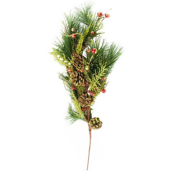 Гілка різдвяна 12S6648K 62 см