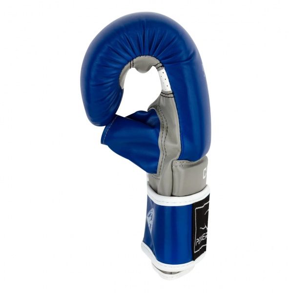 Снарядные перчатки PowerPlay р. S 5oz 3038 синий с серым