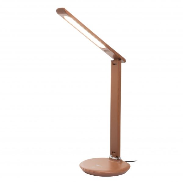 Настольная лампа офисная LedPulsar ALT-239BR 9 Вт коричневый 