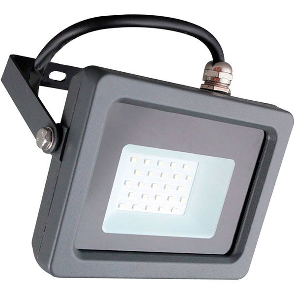 Прожектор Светкомплект FL-E 020 LED 20 Вт IP65 сірий 